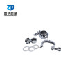 stainless steel clamp 1/2'' 1'' 2'' 3'' 4'' safe   hose clamp pipe connector  check clamp